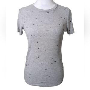 Michael Lauren Gray Speckled Short Sleeve Tee Size XS